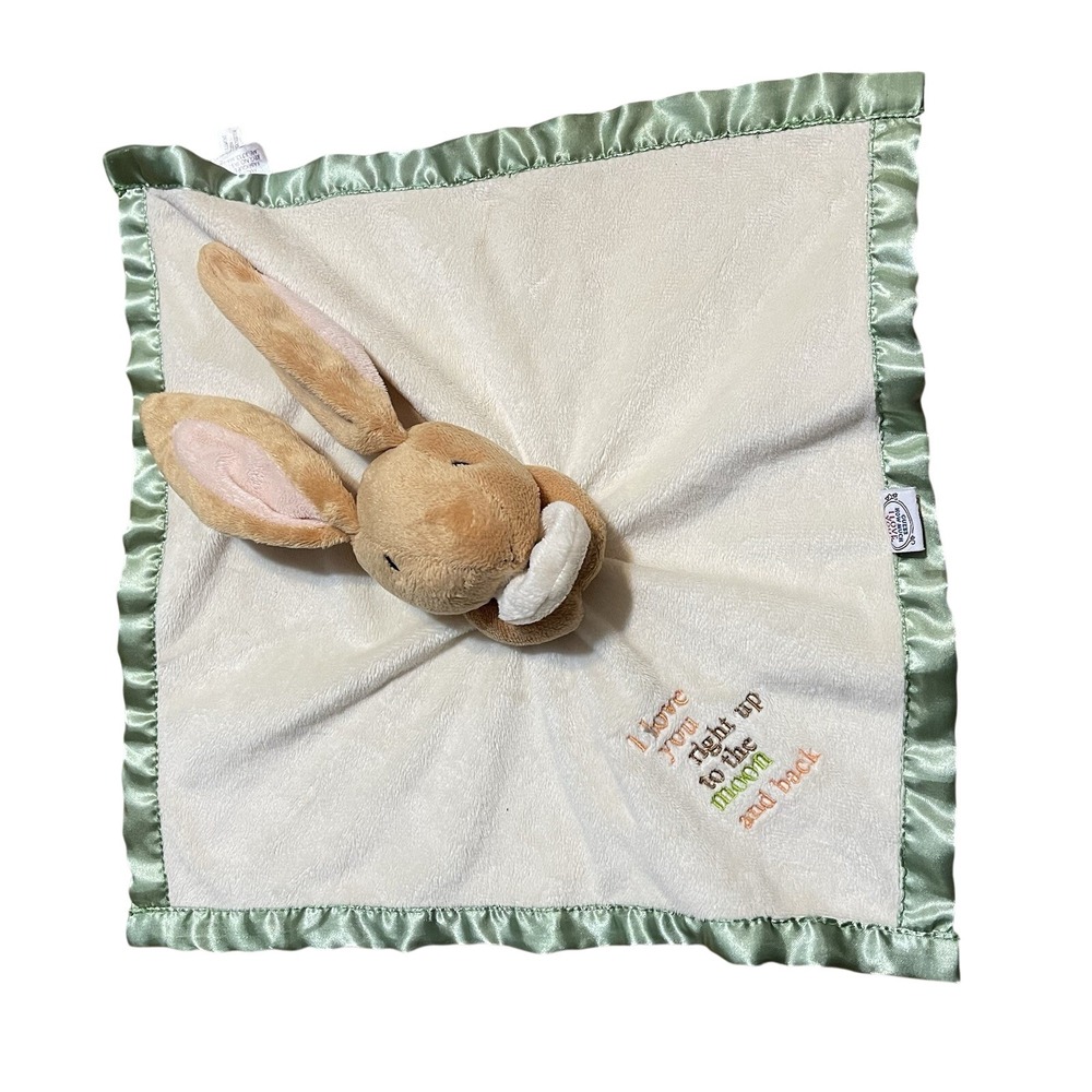 Guess How Much I Love You to the Moon & Back Rabbit Baby Security‎ Blanket Lovey